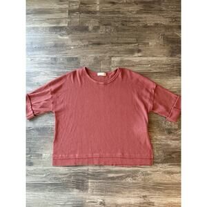 Altrd StateRibbed Knit Tunic Top Size Small